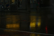 IMG_8972 Street Rain Reflections of Light on a Dark Night on the Byward Market Original
